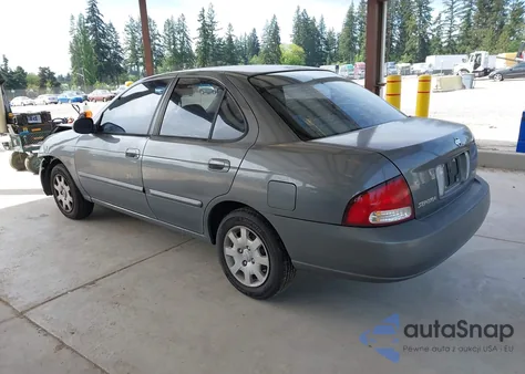 2000 Nissan Sentra Gxe/Xe из США, поврежденный, VIN 3N1CB51D2YL320511